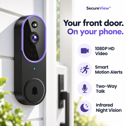 SecureView™ Wireless Doorbell Camera