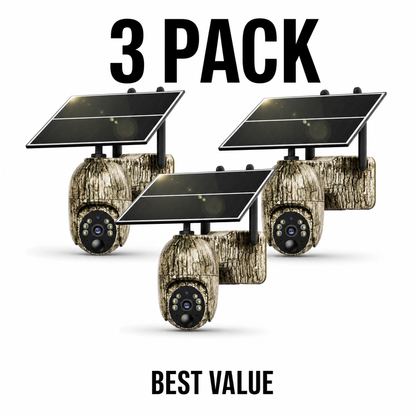 SecureView™ 4G Security Camera Bundle